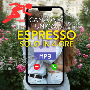 Canzone Personalizzata (Link Mp3) Servizio Lampo solo 4 ore!