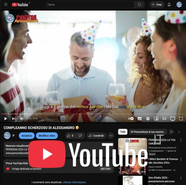 Canzone Personalizzata (Link Mp4 Youtube) - immagine 2