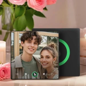 Calamita con Foto e Canzone Unica Personalizzata