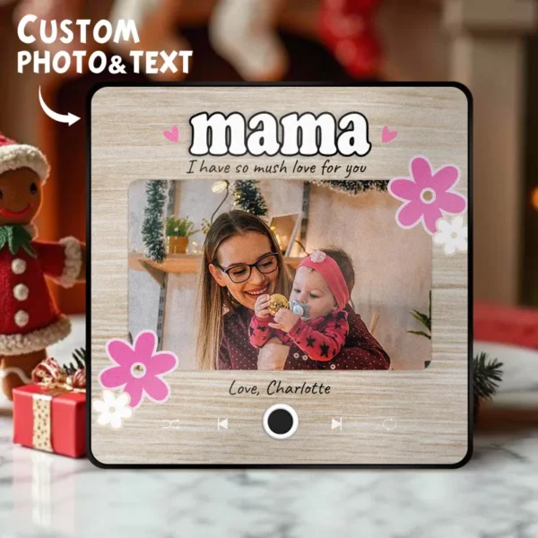 Calamita con Foto e Canzone Unica Personalizzata