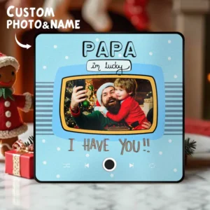 Calamita con Foto e Canzone Unica Personalizzata