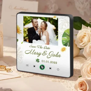 Calamita con Foto e Canzone Unica Personalizzata