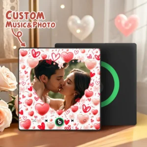 Calamita con Foto e Canzone Unica Personalizzata